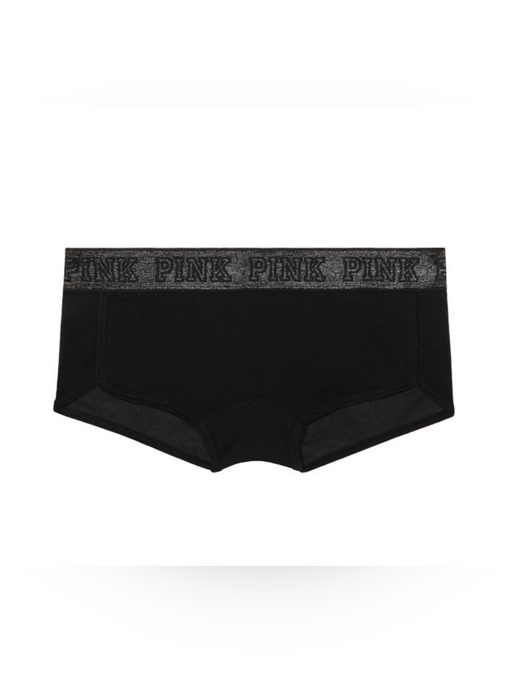 Victoria's Secret PINK Logo Waistband Boyshort /Shortie Panty ~ Size: Small